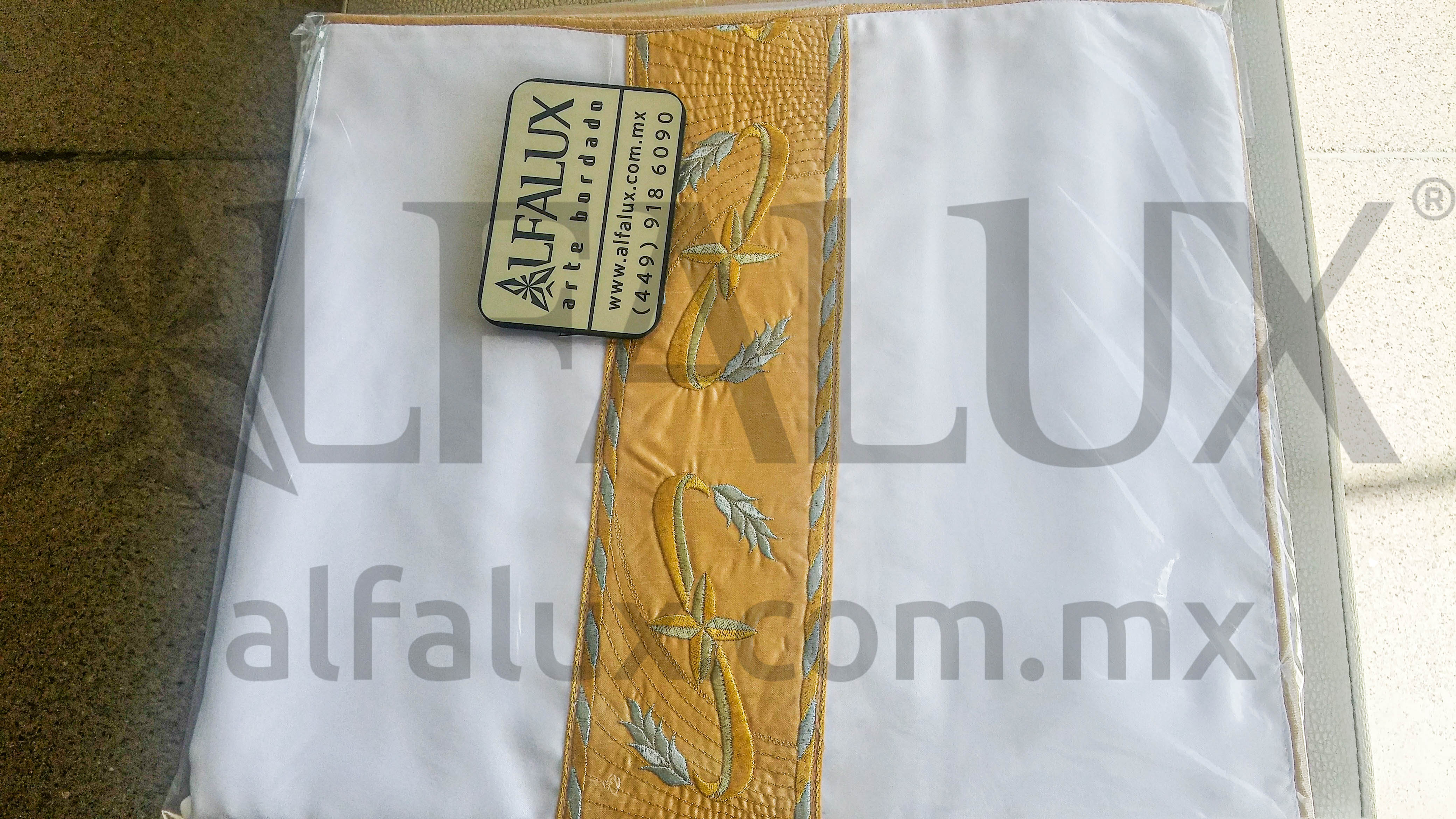 09 SAN ANTONIO Blanco Capa Paño Hombros 934